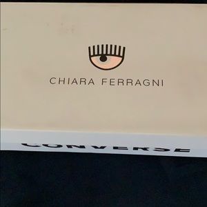 Chiara Ferragni Blue/Glitter Converse